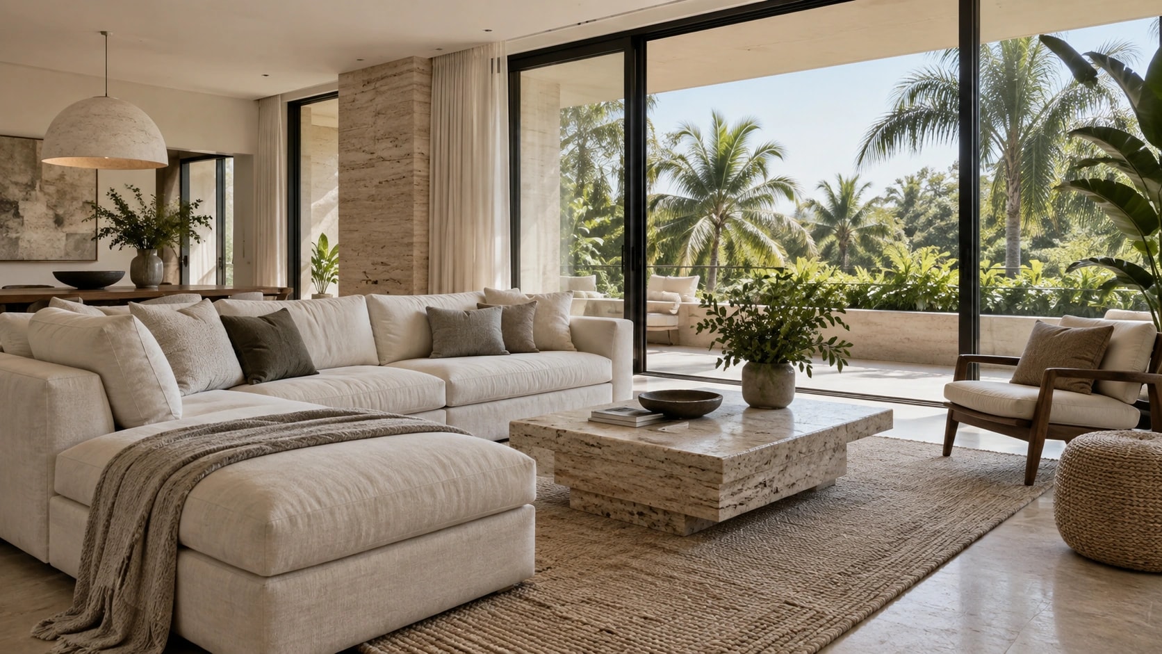 Illustrative contemporary apartment